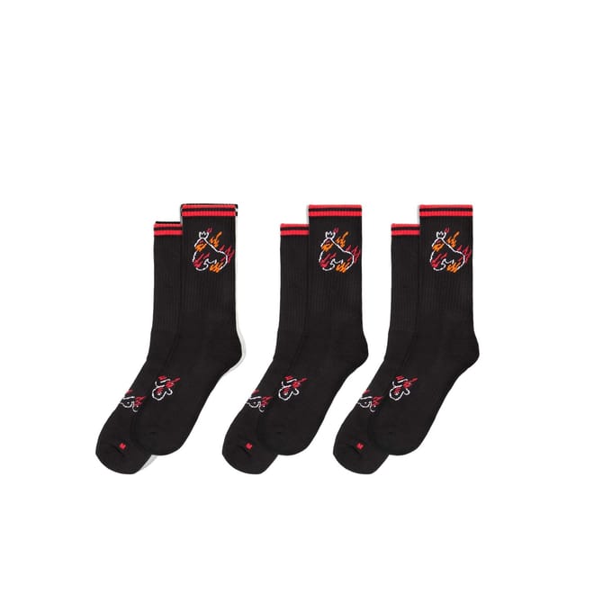 Flaming Ape Sport Sock 3pk