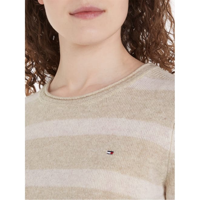 Wool C Nk Ls Sweater