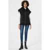 Suedette Relaxed Fit Aviator Gillet