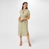 Printed Shirt Dress