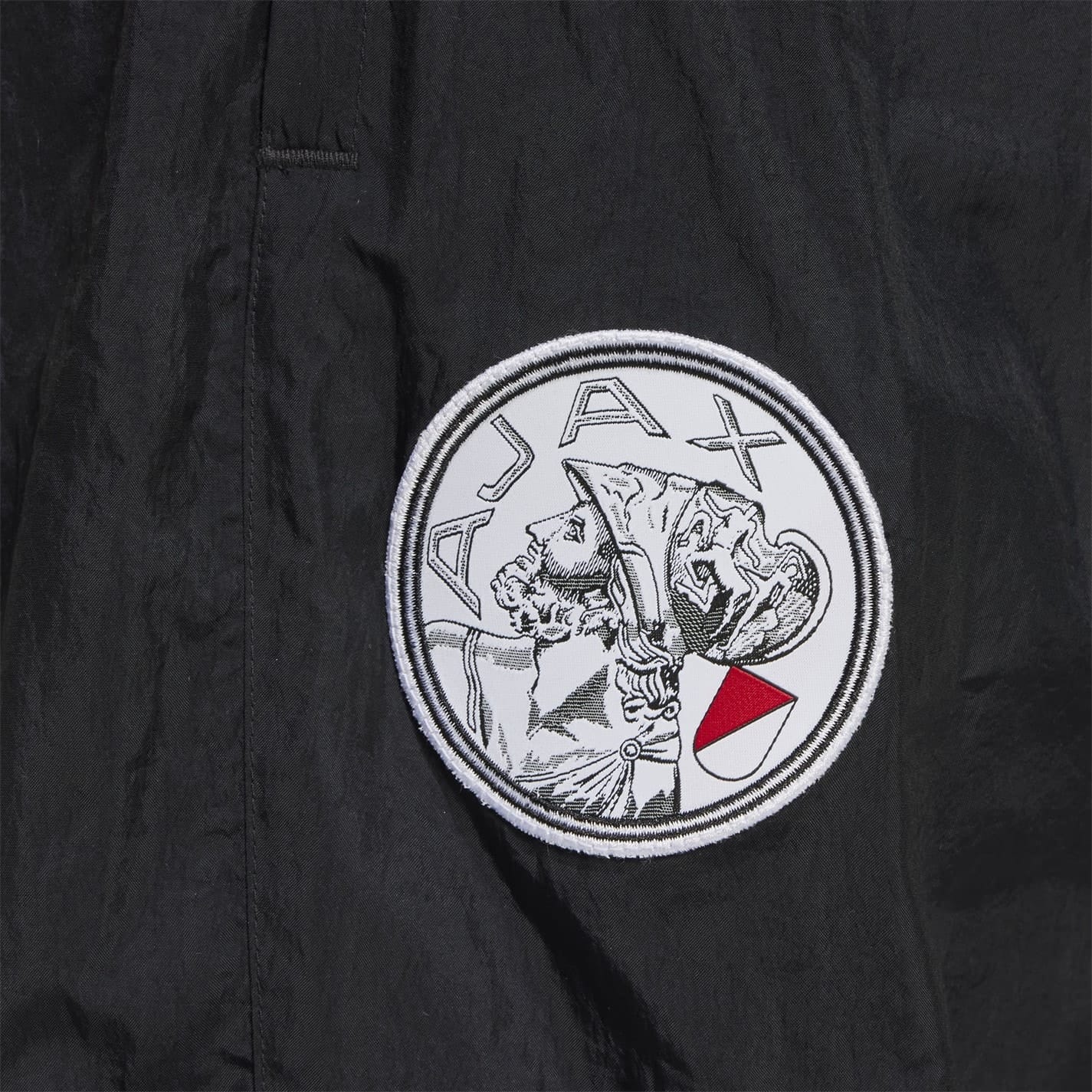 Black adidas Ajax Amsterdam Originals Tracksuit Bottoms Adults