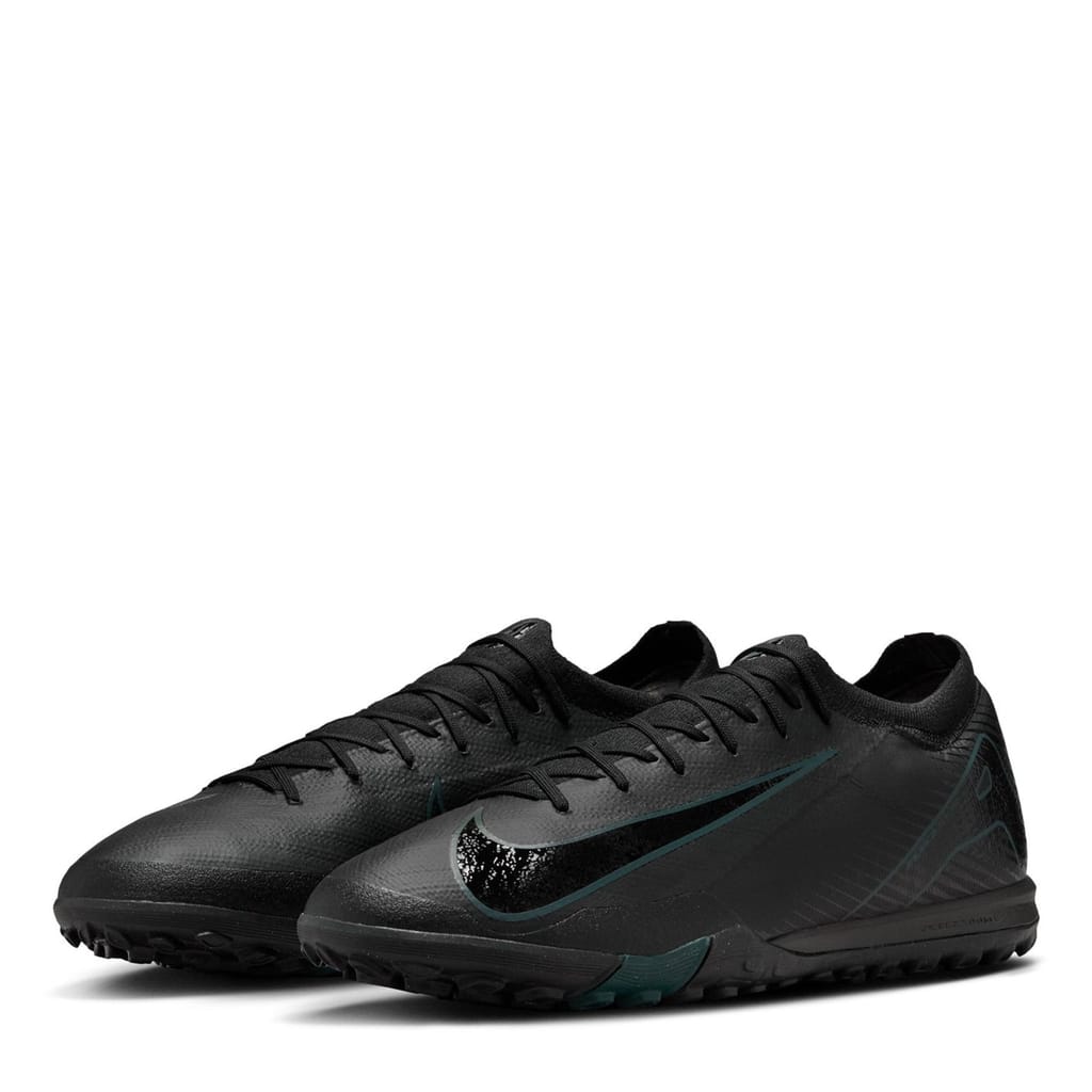 Black Nike Zoom Mercurial Vapor 16 Pro Astro Turf Football Boots