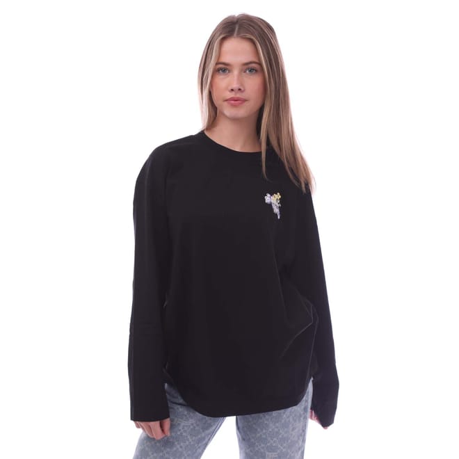 Flower Arrow Long Sleeve Over T-Shirt