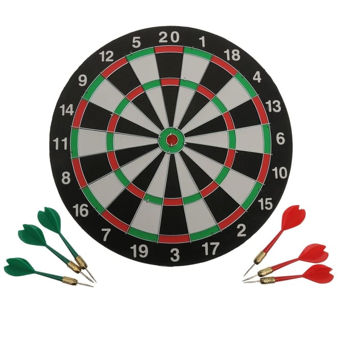 Mini Coiled Paper 12 Dartboard