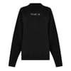 Slogan Lettering Crew Sweatshirt