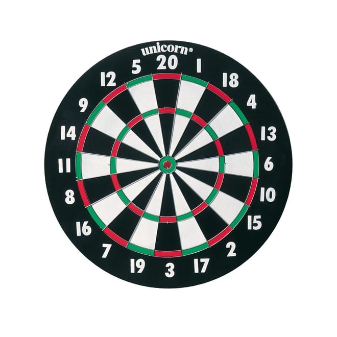 Xl Coiled Paper 17 Inch Dartboard | Double Sided Board