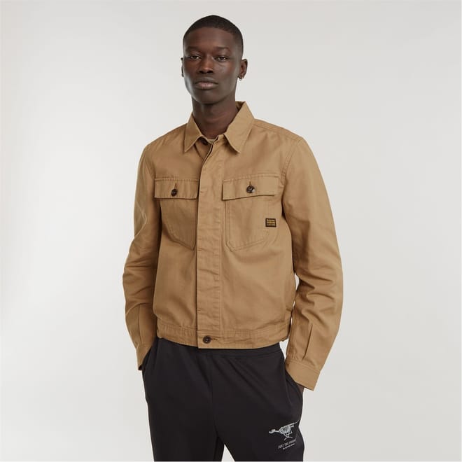 Regular Fit Short Overshirt Jacket