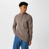 Funnel Neck Half Zip Jumper