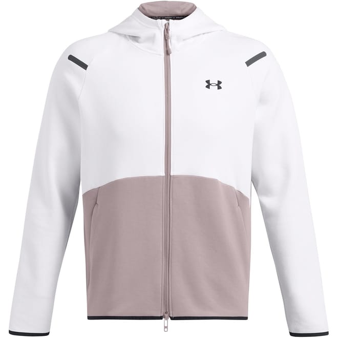 Mens Armour Ua Unstoppable Fleece FulL-Zipullover Hoody Eu Hoody