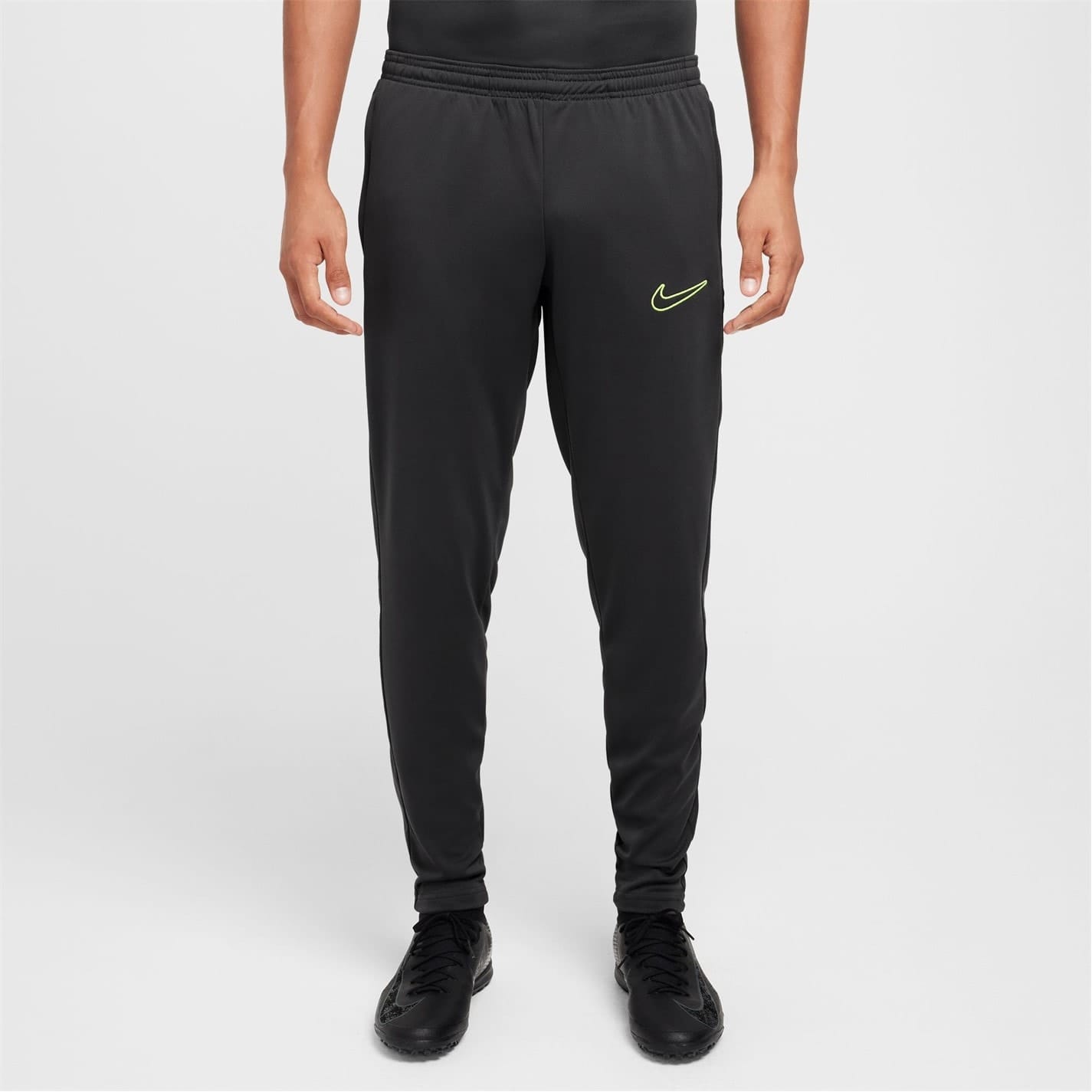 Grey Nike Mens Dri Fit Academy Zippered Football Pants Get The Label