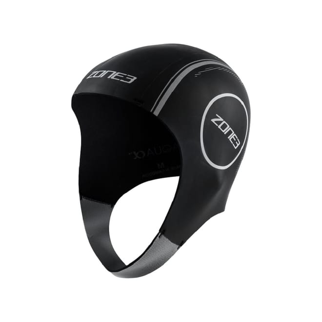 Orange Neoprene Swim Cap