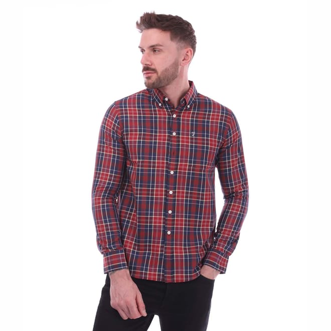 Mens Edina Check Oxford Shirt