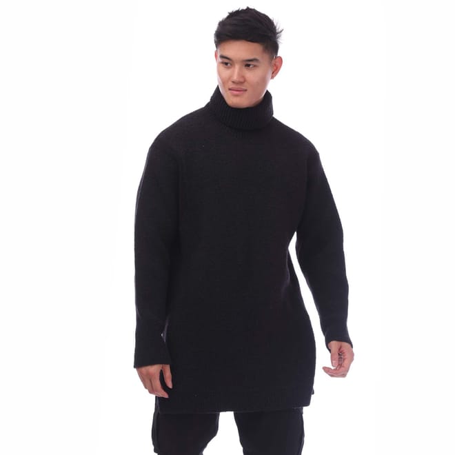 Micro Boucle Turtleneck Sweatshirt