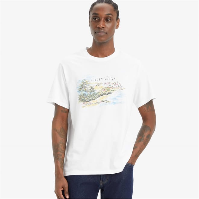 Levis 501 Relaxed Crew Neck T-Shirt