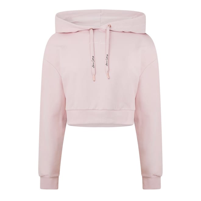 Cropped Relaxed Fit Fleece Sweatshirt