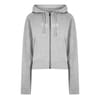 Hooded Lettering Zip Thru Jacket