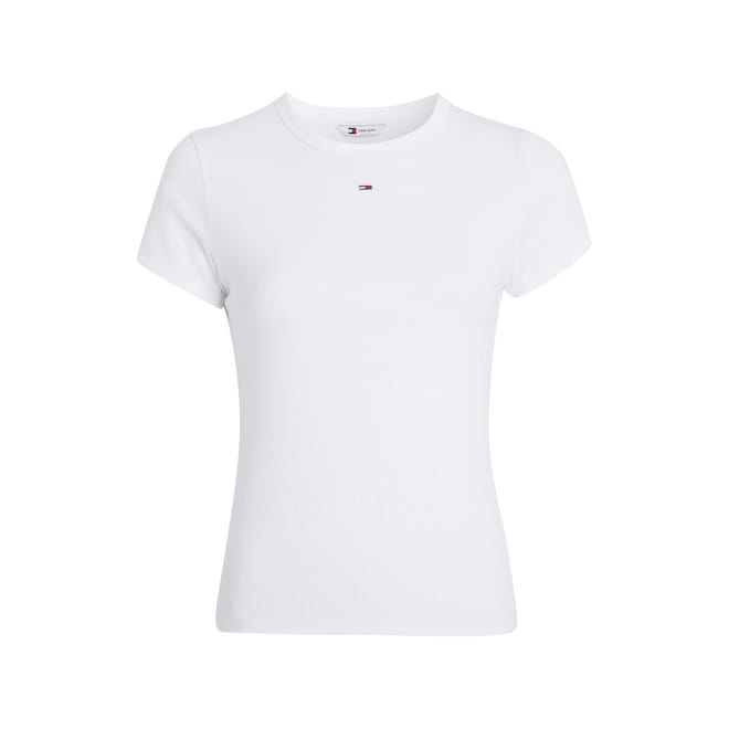 Slim Essential Rib Short Sleeve T-Shirt