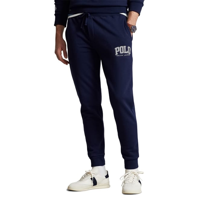 Polo Logo Solid Patterned Joggers