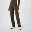 Knitted Pin Tuck Trousers