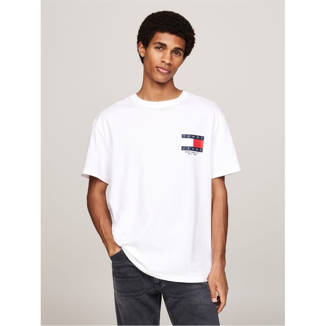 Jeans Tjm Reg Rwb Sig Flag Tee Ext