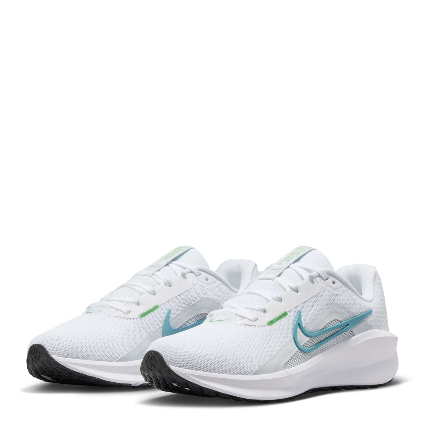 White Nike Womens Downshifter 13 Road Running Shoes Get The Label