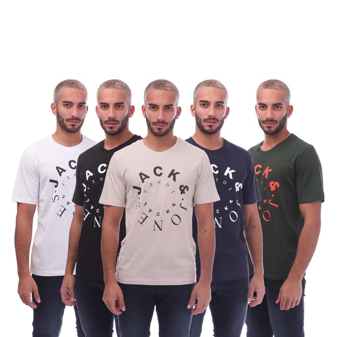 Mens Warrior S 5 Pack T-Shirts