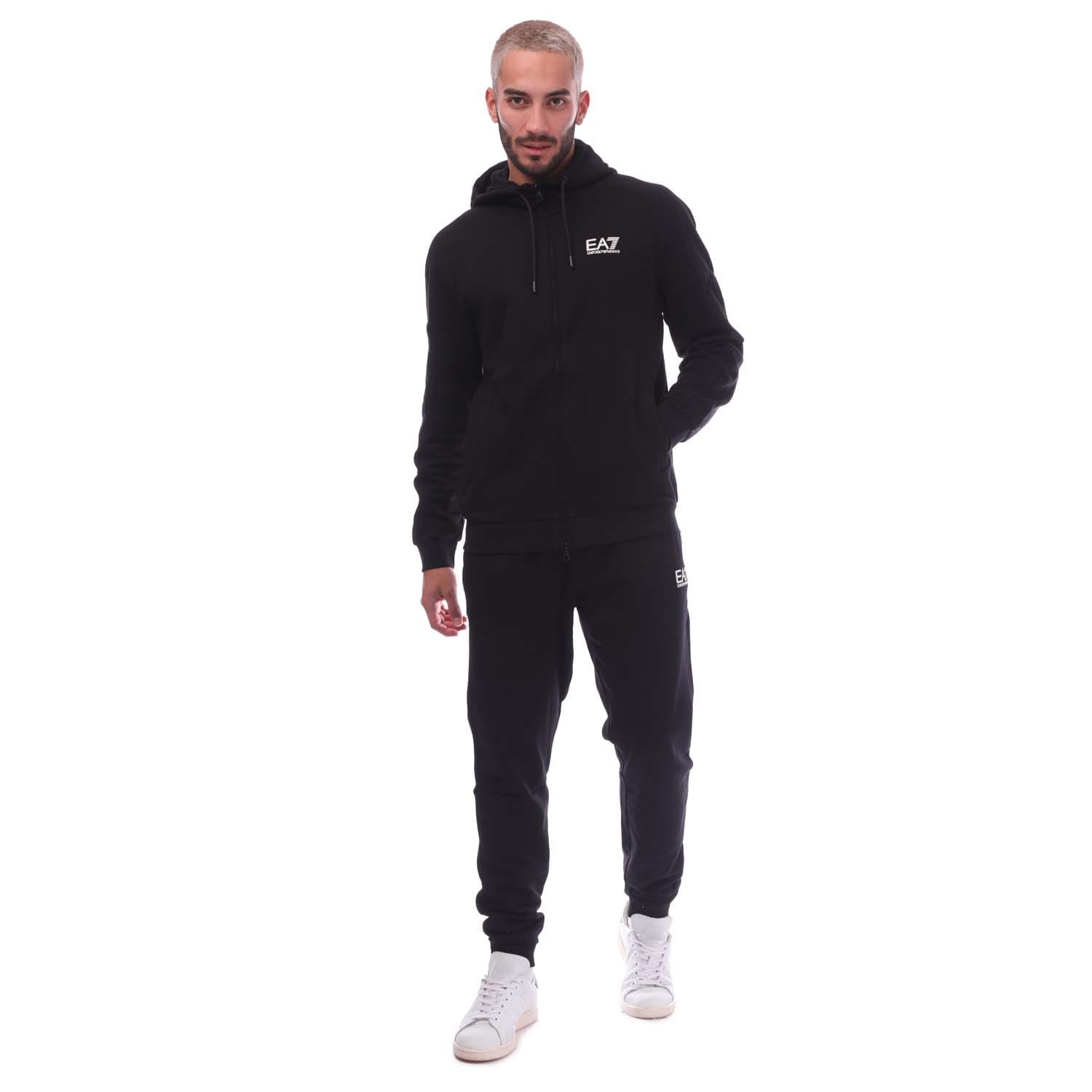 Ea7 visibility cotton tracksuit online