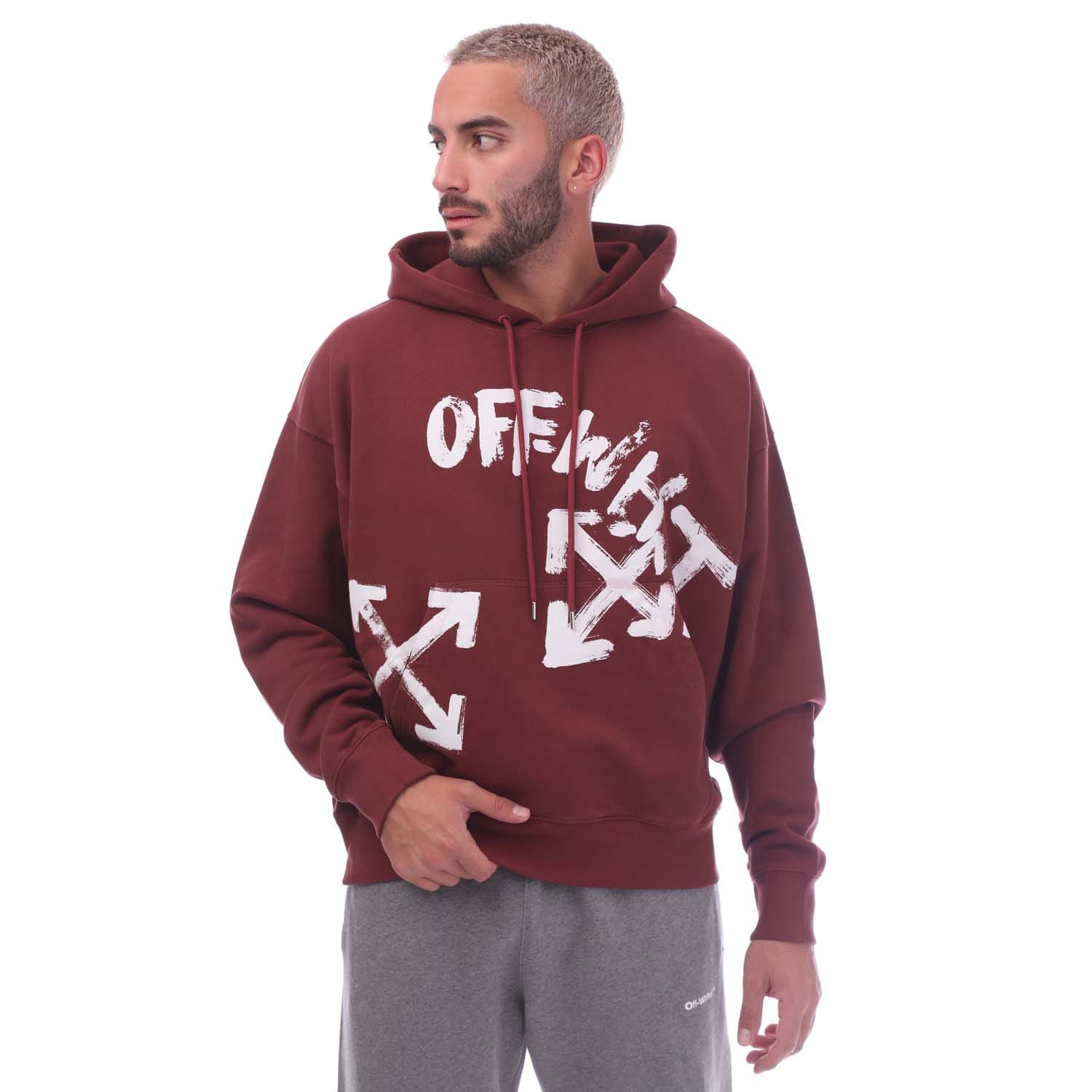 Off white brand red sweatshirt deals