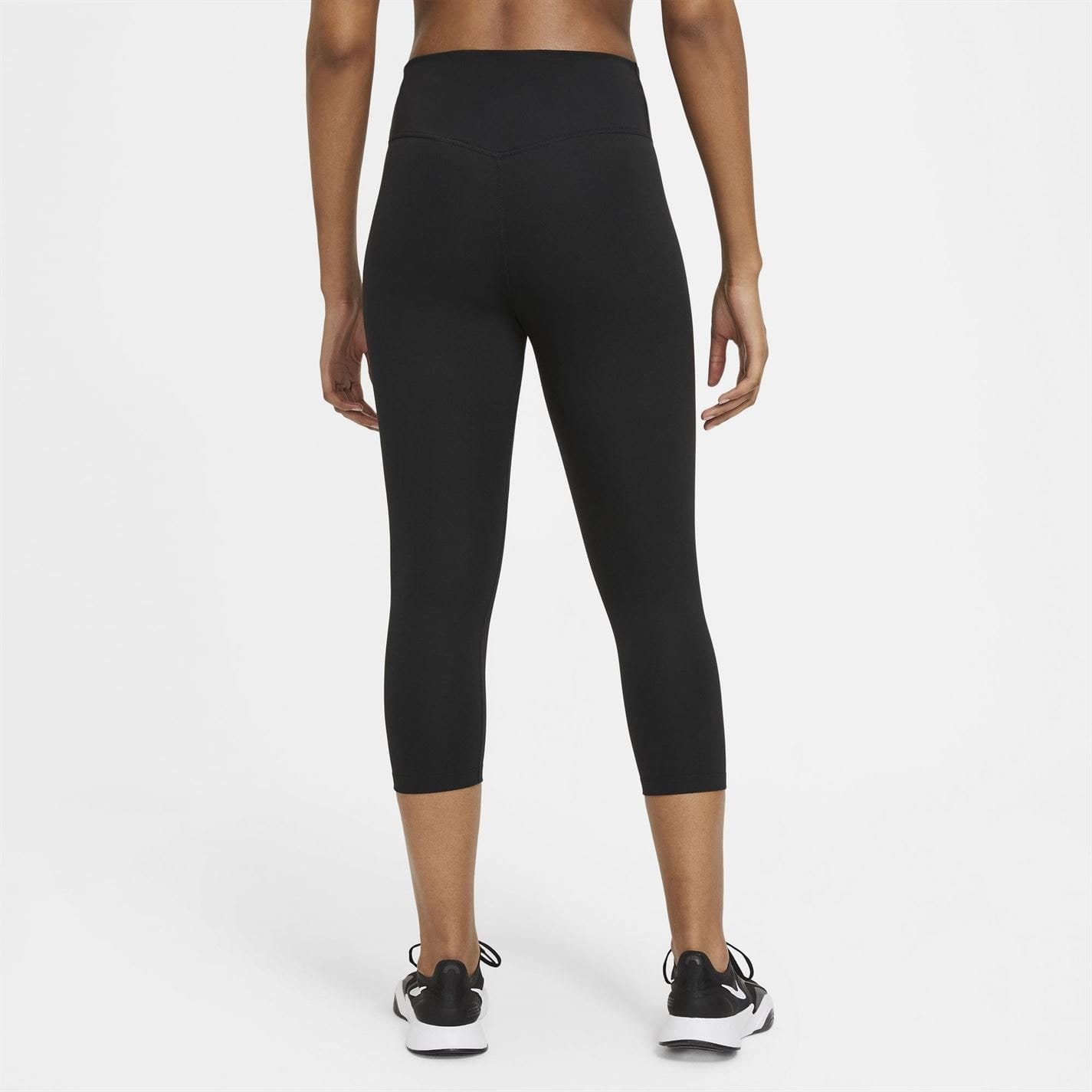 Black Nike One Capri Tights Ladies Get The Label