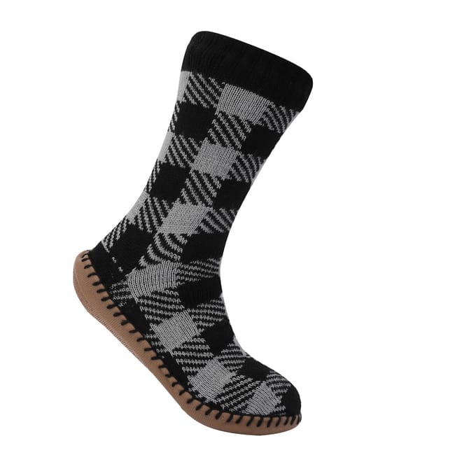 Gingham Crew Socks