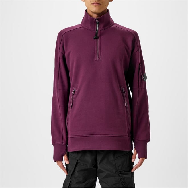 Lens Arm Quarter Zip Sweatshirt