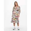 Olivia V-Neck Midi Wrap Dress