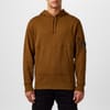 Diagonal Raised Fleece Hoodie