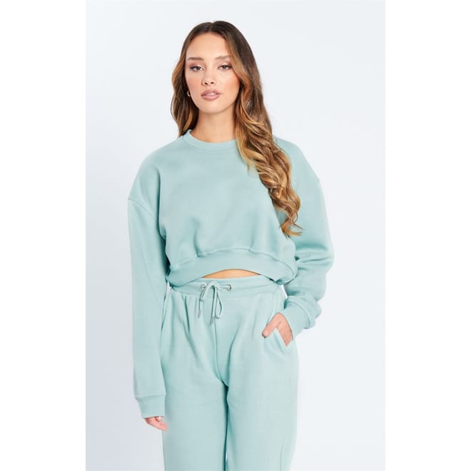 Crew Neck Relaxed Fit Sweatshirt