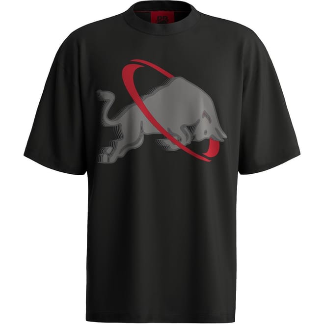 Bull Motif Oversized T-Shirt