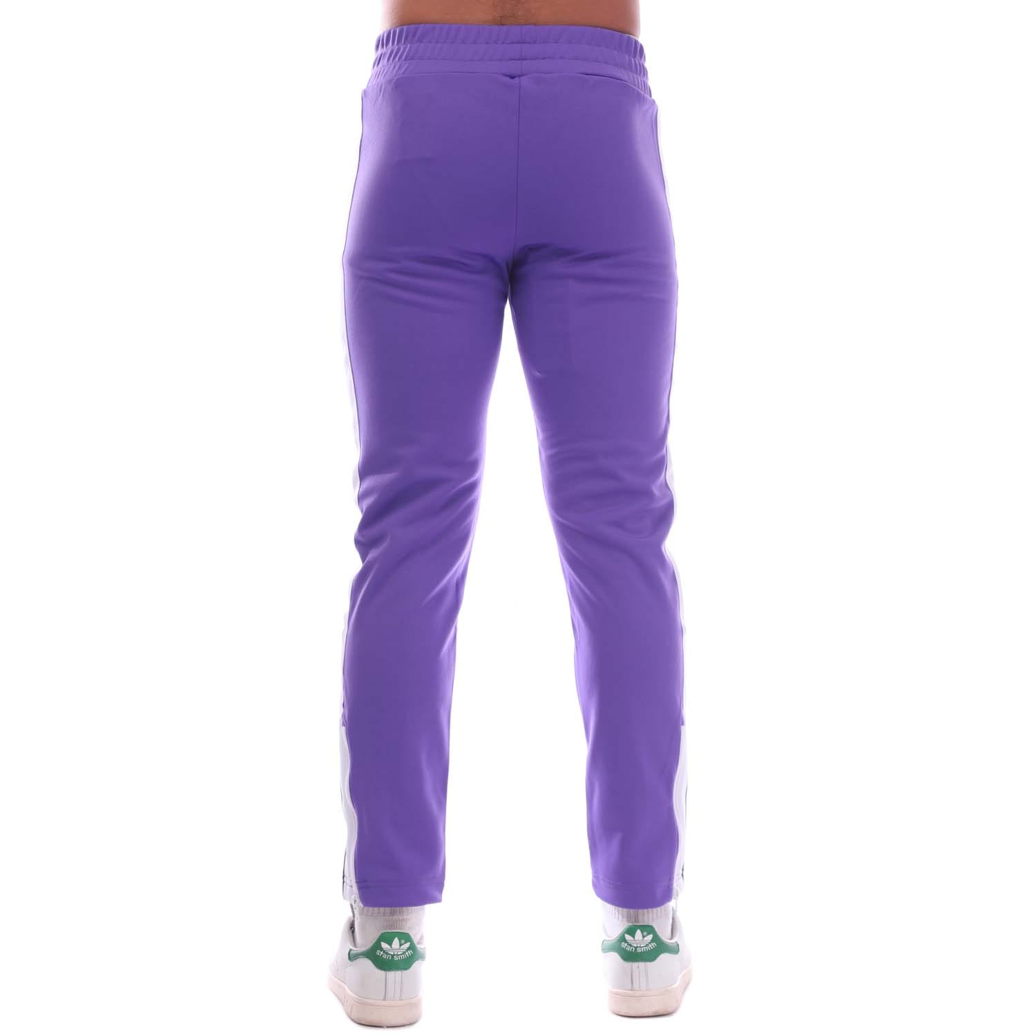 Purple white Palm Angels Slim Track Pants Get The Label