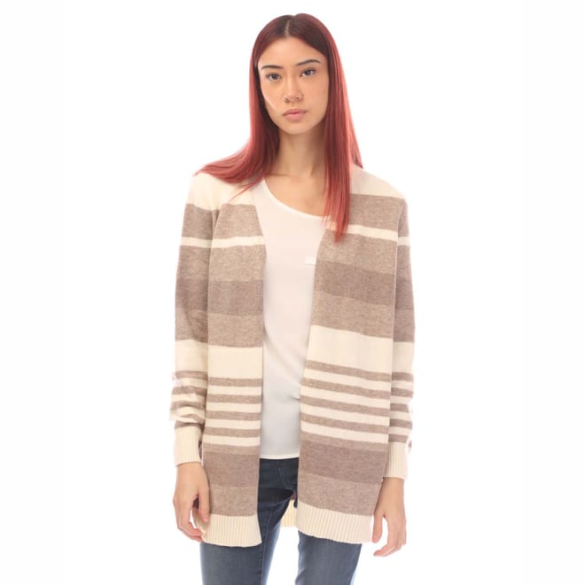 Lesly Striped Open Cardigan