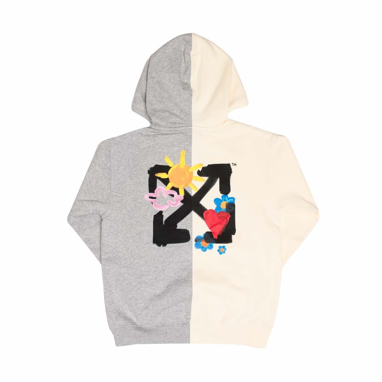 Off white peace hoodie on sale