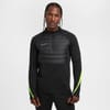 Football Font Therma Zip Neck Sweatshirt