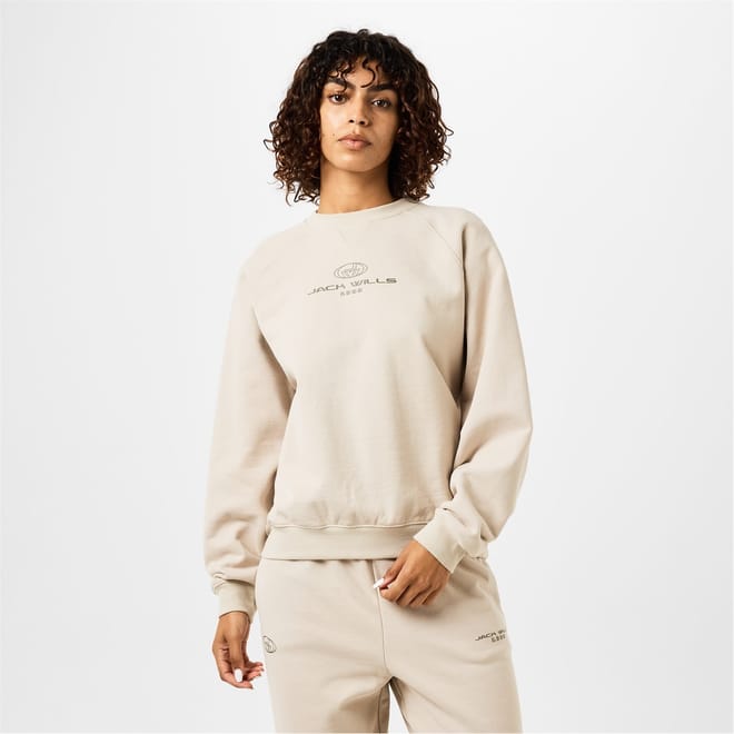 Oversized Graphic Crew