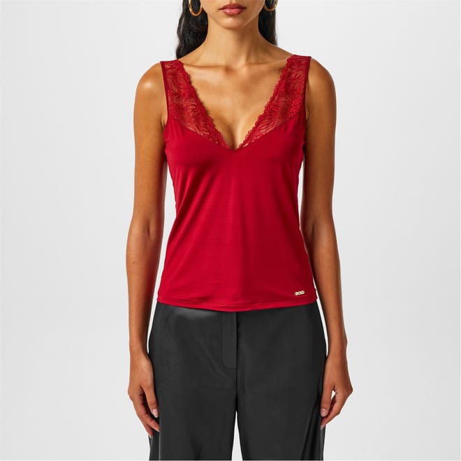 Trim Jersey Vest