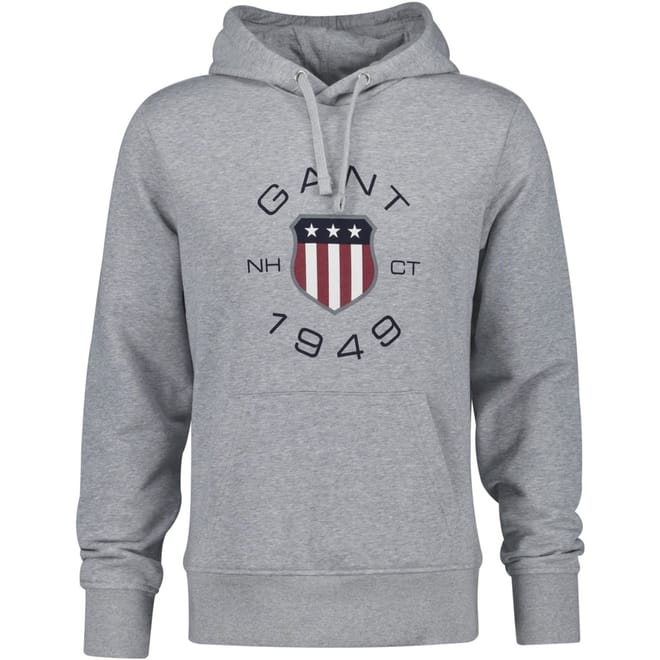 Sweat Hoodie Grey Melange S