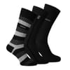 3 Pack Fine Rib Crew Socks