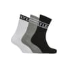 3 Pack Lettering Crew Socks