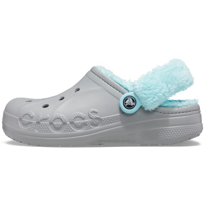 Womens Baya Lined Fuzz Strap Clog