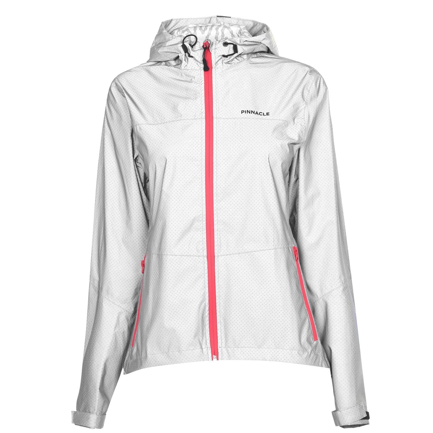 Silver Pinnacle Fully Reflective Cycling Jacket Ladies Get The Label