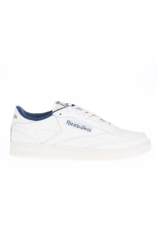 Chalk Reebok Classics Unisex Club C 85 Vintage Trainers Get The