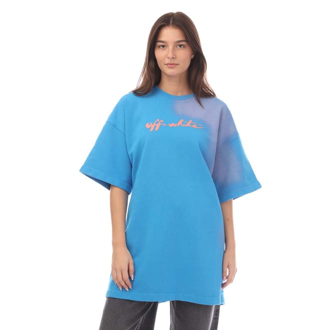 Painter Logo Snap T-Shirt Dress