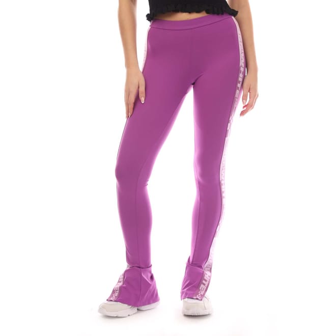 Logo Band Split Leggings