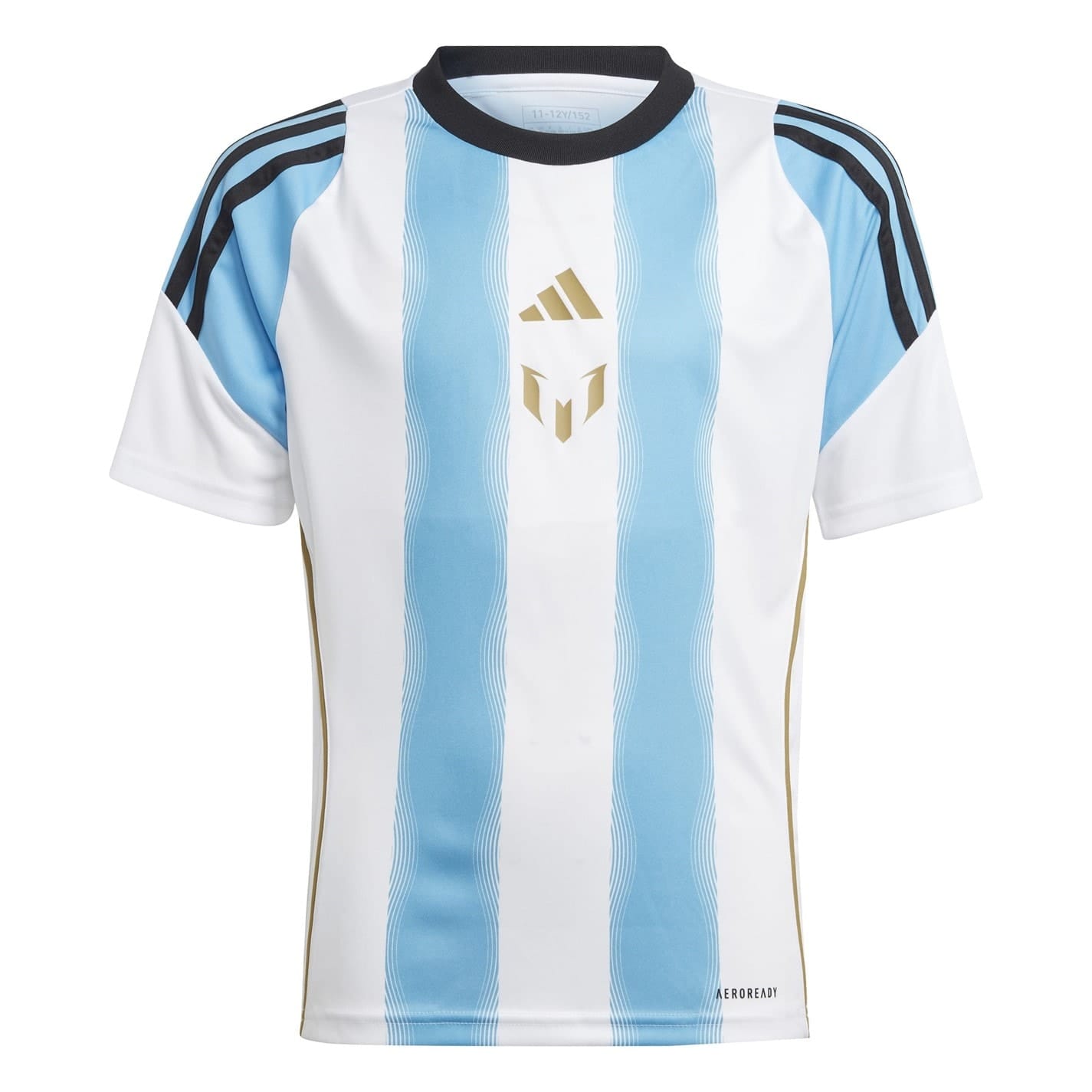 White adidas Messi Tr Jersey Y T Shirt Boys Get The Label
